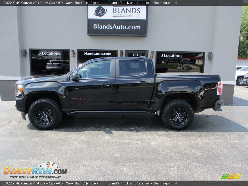 2022 GMC Canyon AT4 Crew Cab 4WD Onyx Black / Jet Black Photo #1