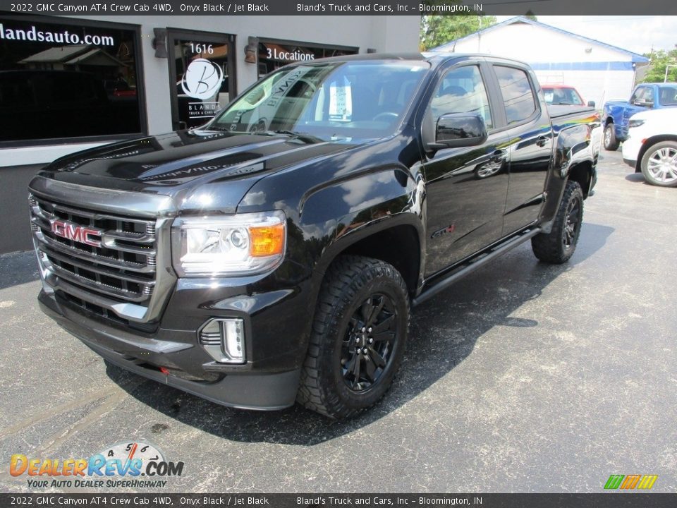 2022 GMC Canyon AT4 Crew Cab 4WD Onyx Black / Jet Black Photo #2