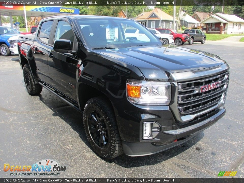 2022 GMC Canyon AT4 Crew Cab 4WD Onyx Black / Jet Black Photo #5