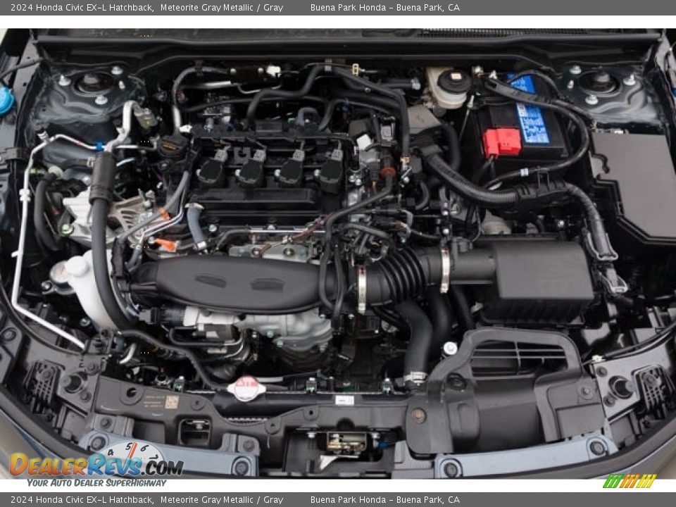 2024 Honda Civic EX-L Hatchback 1.5 Liter Turbocharged  DOHC 16-Valve i-VTEC 4 Cylinder Engine Photo #9