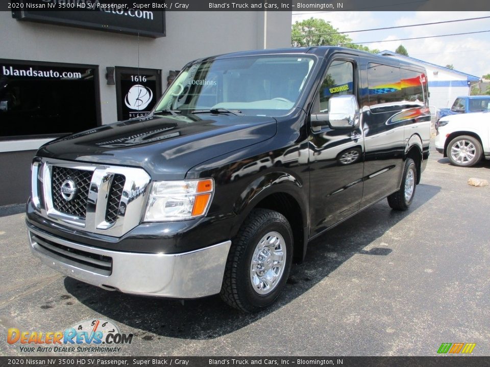 2020 Nissan NV 3500 HD SV Passenger Super Black / Gray Photo #2