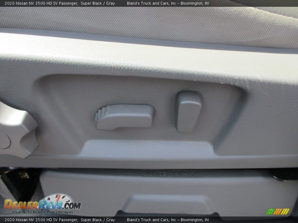 Front Seat of 2020 Nissan NV 3500 HD SV Passenger Photo #8