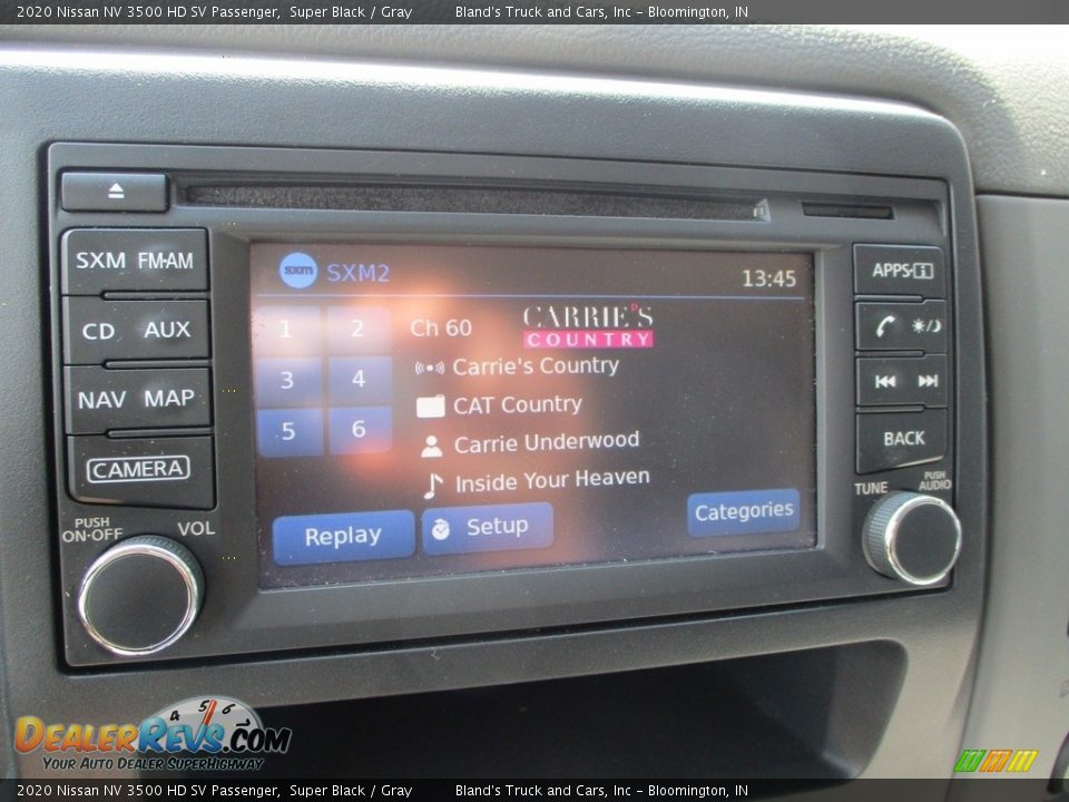 Controls of 2020 Nissan NV 3500 HD SV Passenger Photo #15