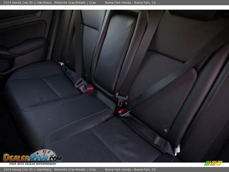 Rear Seat of 2024 Honda Civic EX-L Hatchback Photo #26