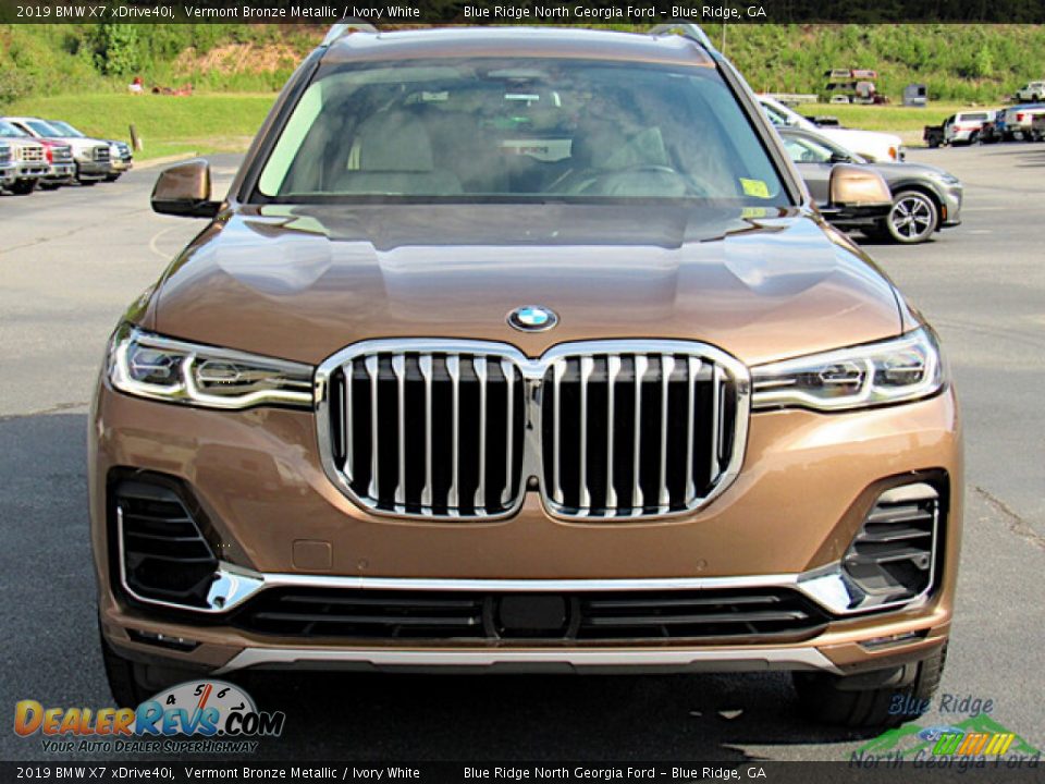 Vermont Bronze Metallic 2019 BMW X7 xDrive40i Photo #4
