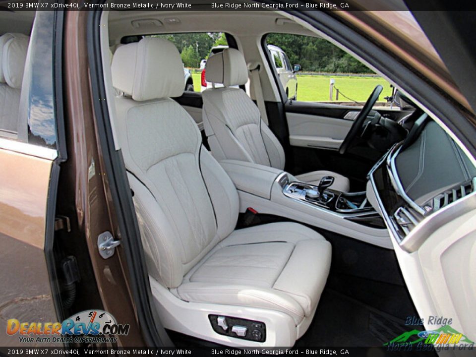 Ivory White Interior - 2019 BMW X7 xDrive40i Photo #12