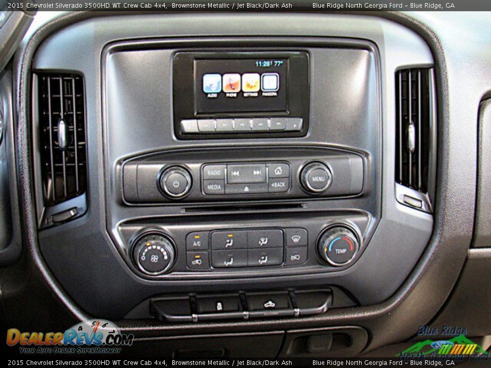 Controls of 2015 Chevrolet Silverado 3500HD WT Crew Cab 4x4 Photo #21