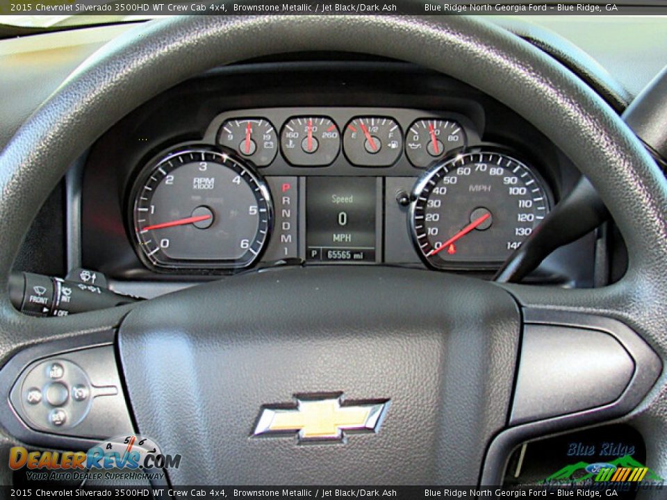 2015 Chevrolet Silverado 3500HD WT Crew Cab 4x4 Gauges Photo #22