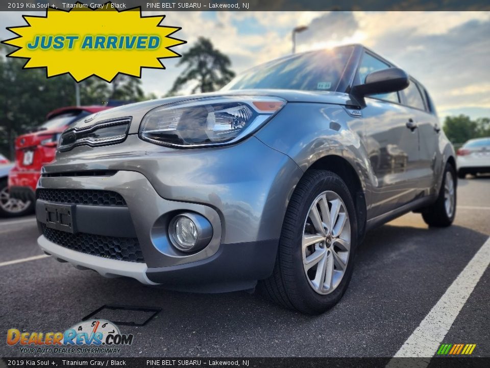 2019 Kia Soul + Titanium Gray / Black Photo #1