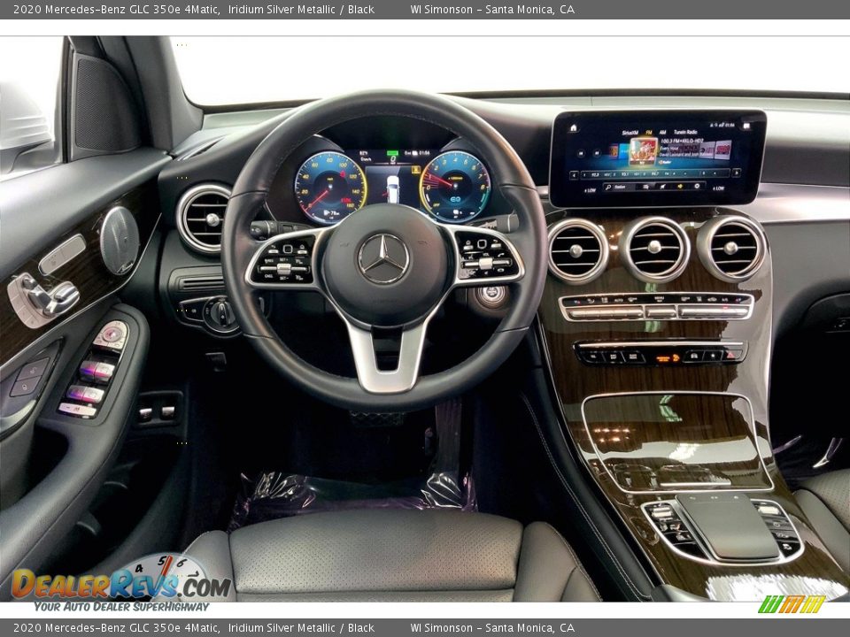 2020 Mercedes-Benz GLC 350e 4Matic Iridium Silver Metallic / Black Photo #4