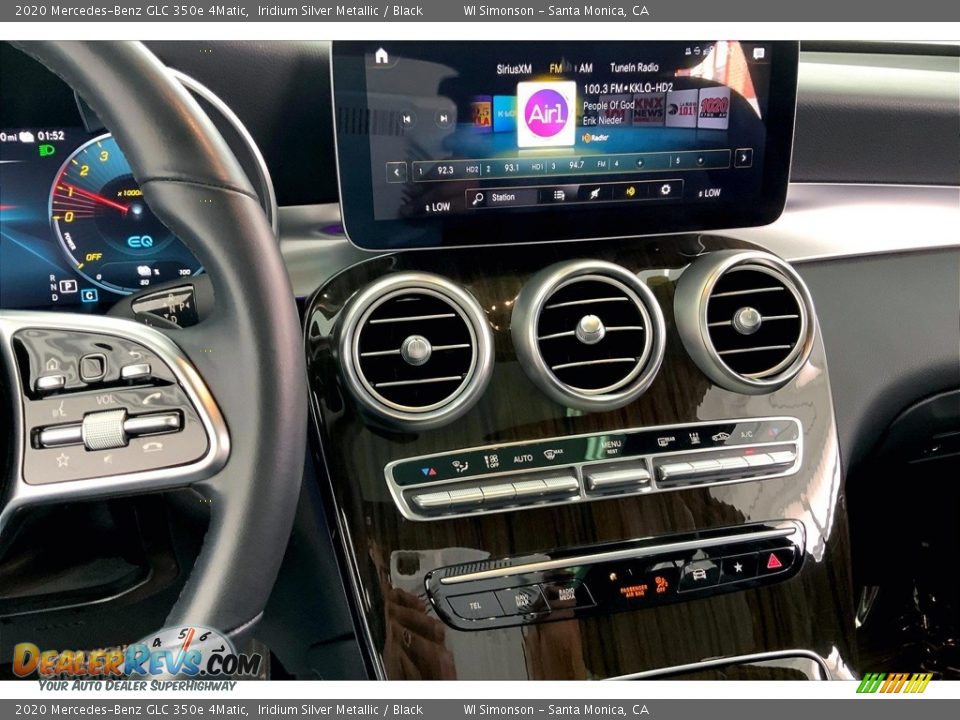 2020 Mercedes-Benz GLC 350e 4Matic Iridium Silver Metallic / Black Photo #5