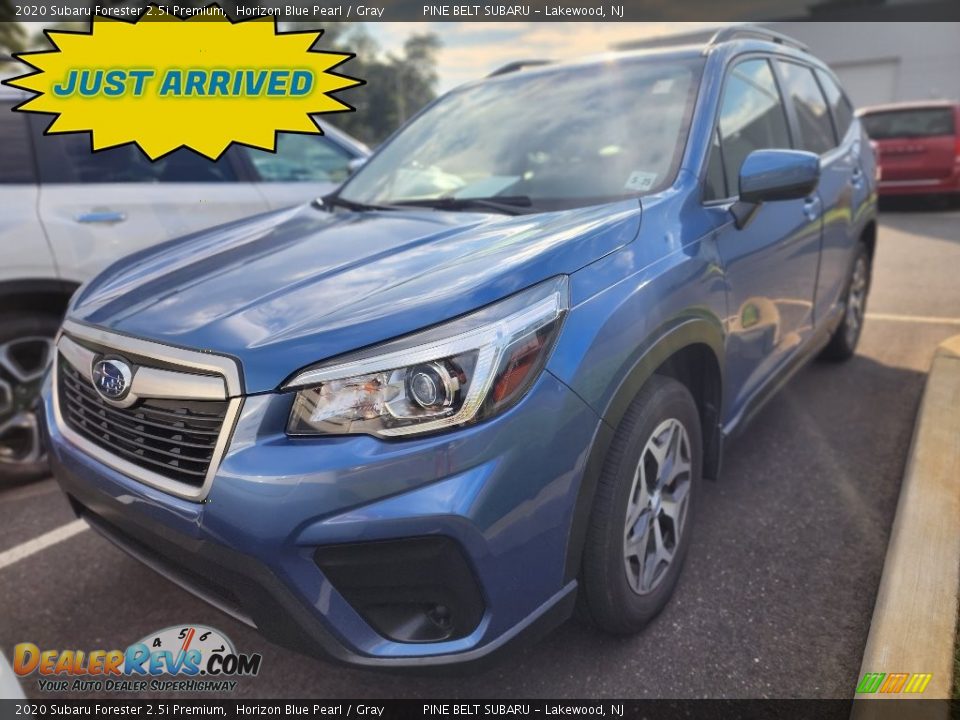 2020 Subaru Forester 2.5i Premium Horizon Blue Pearl / Gray Photo #1