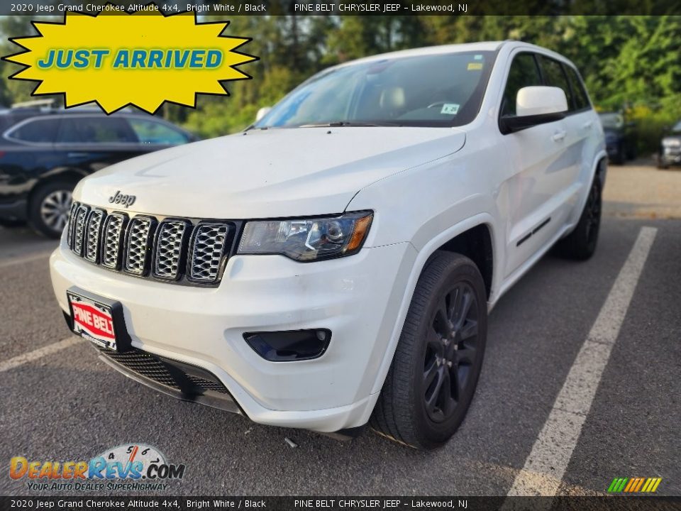 2020 Jeep Grand Cherokee Altitude 4x4 Bright White / Black Photo #1