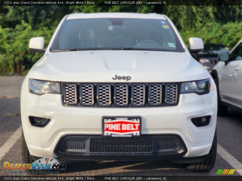 2020 Jeep Grand Cherokee Altitude 4x4 Bright White / Black Photo #2