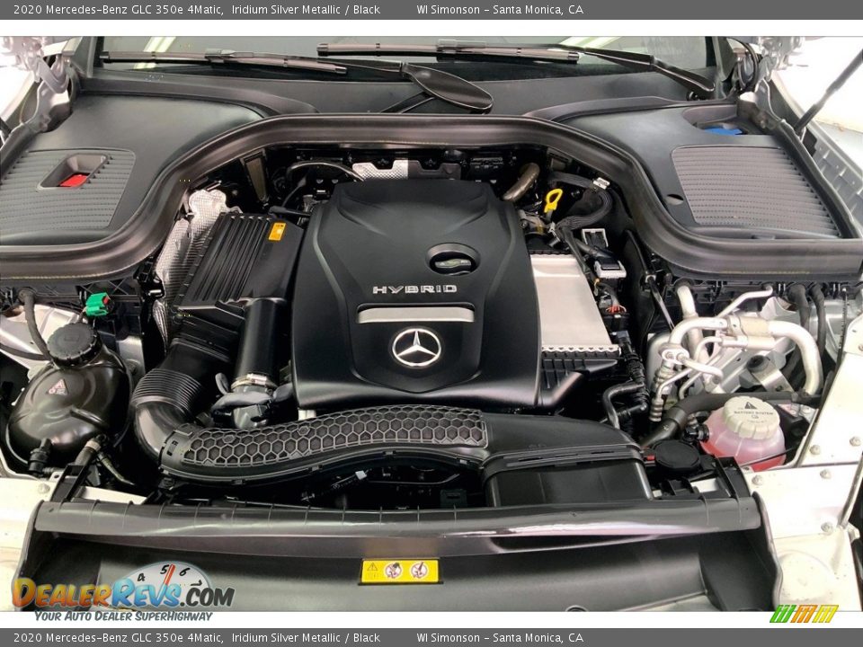 2020 Mercedes-Benz GLC 350e 4Matic 2.0 Liter Turbocharged DOHC 16-Valve VVT 4 Cylinder Gasoline/Electric Hybrid Engine Photo #9
