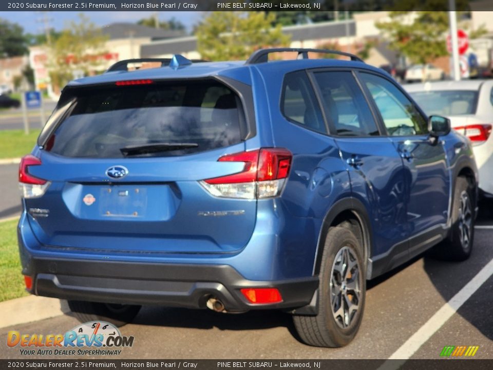 2020 Subaru Forester 2.5i Premium Horizon Blue Pearl / Gray Photo #3
