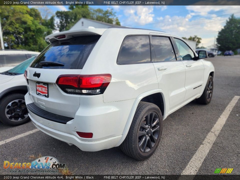 2020 Jeep Grand Cherokee Altitude 4x4 Bright White / Black Photo #3