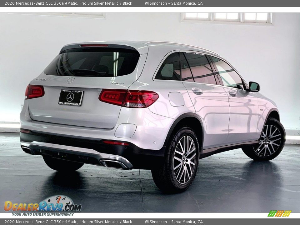 2020 Mercedes-Benz GLC 350e 4Matic Iridium Silver Metallic / Black Photo #13