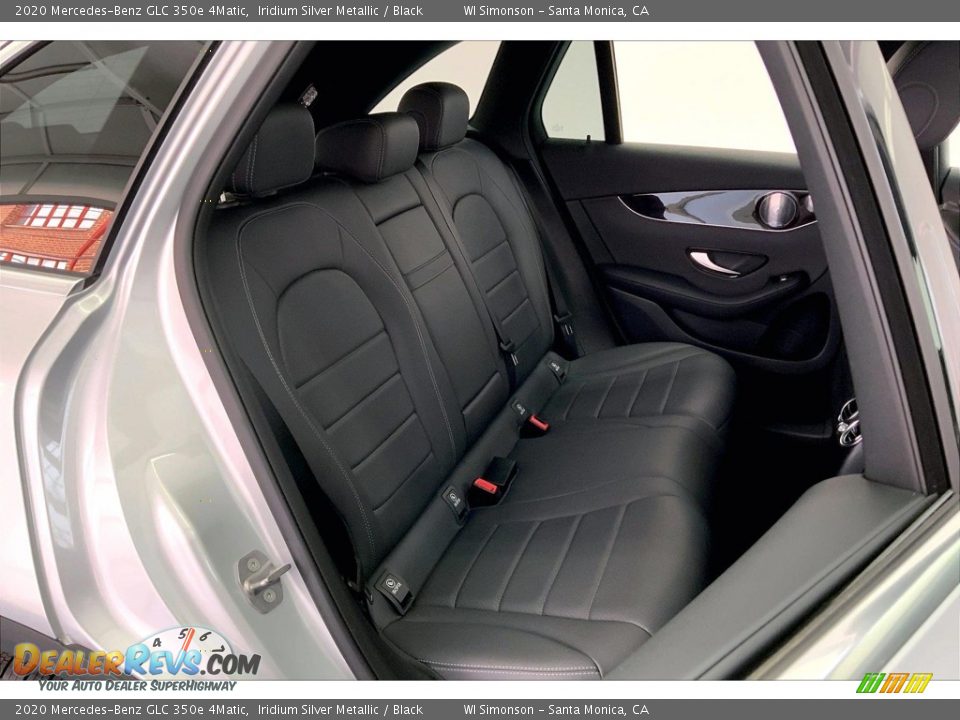 Rear Seat of 2020 Mercedes-Benz GLC 350e 4Matic Photo #19