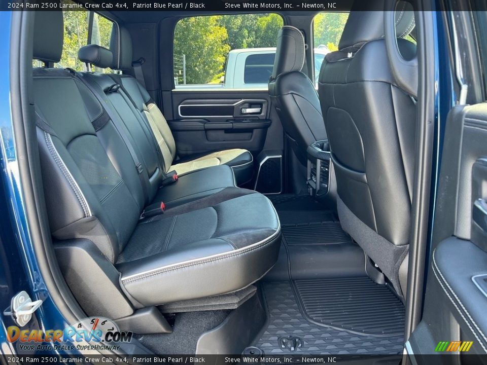 Rear Seat of 2024 Ram 2500 Laramie Crew Cab 4x4 Photo #19