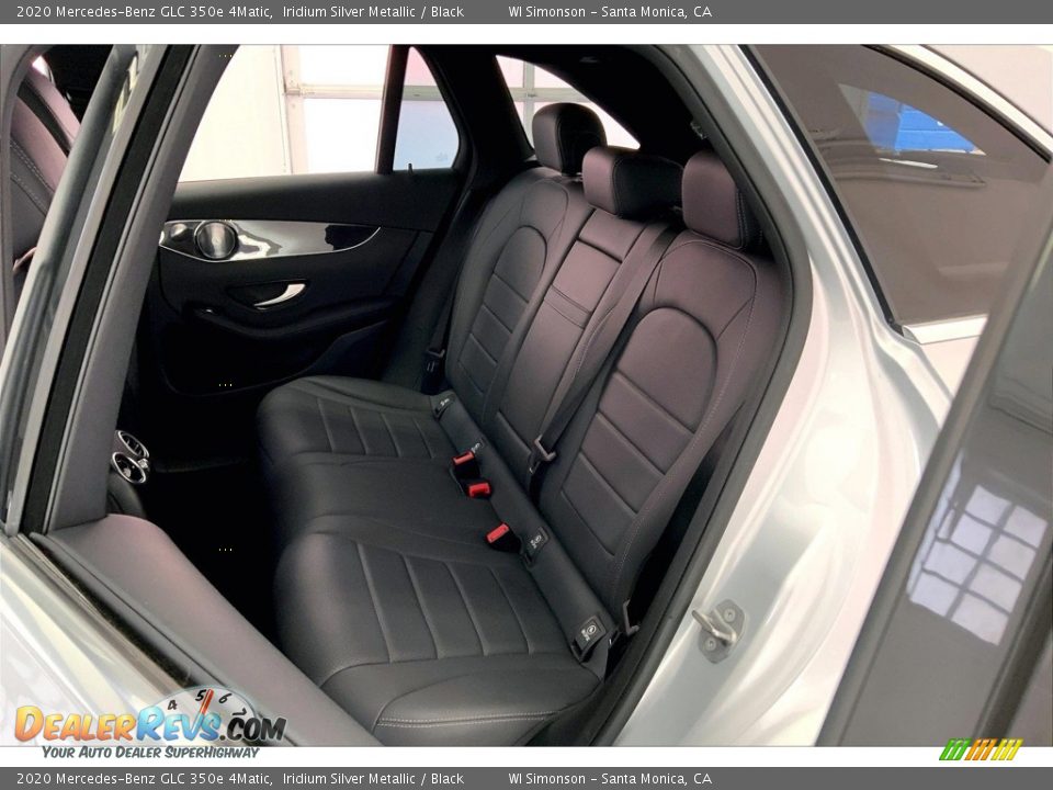 Rear Seat of 2020 Mercedes-Benz GLC 350e 4Matic Photo #20