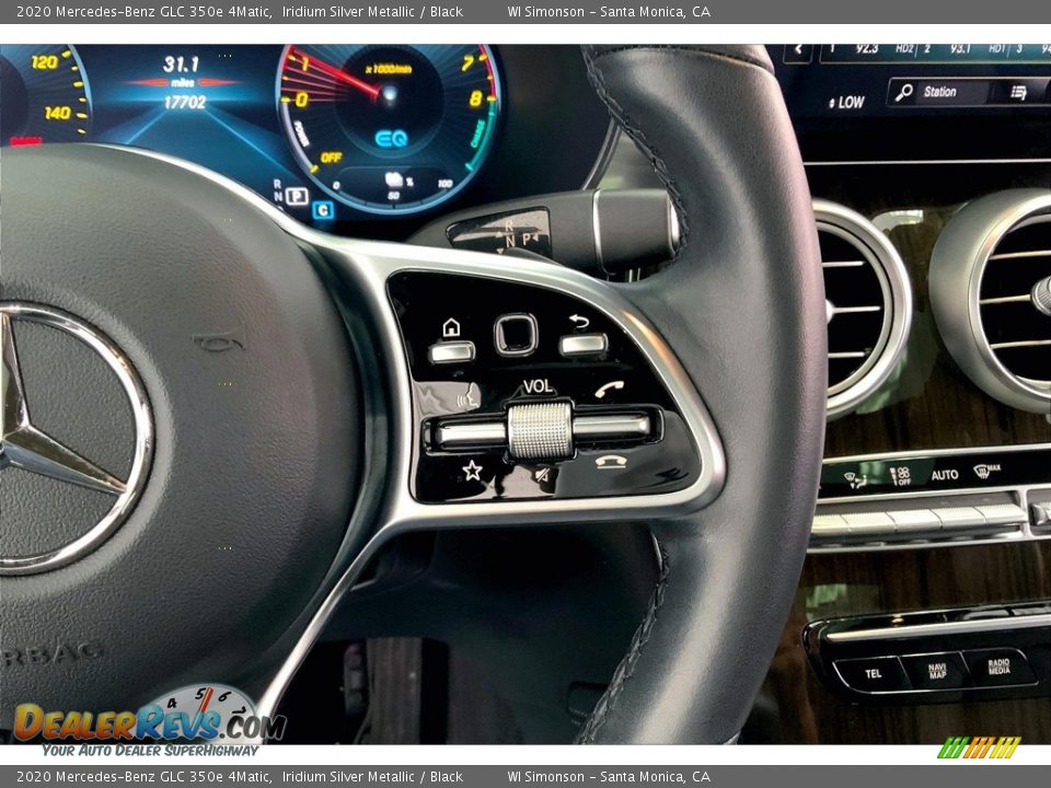 2020 Mercedes-Benz GLC 350e 4Matic Steering Wheel Photo #22