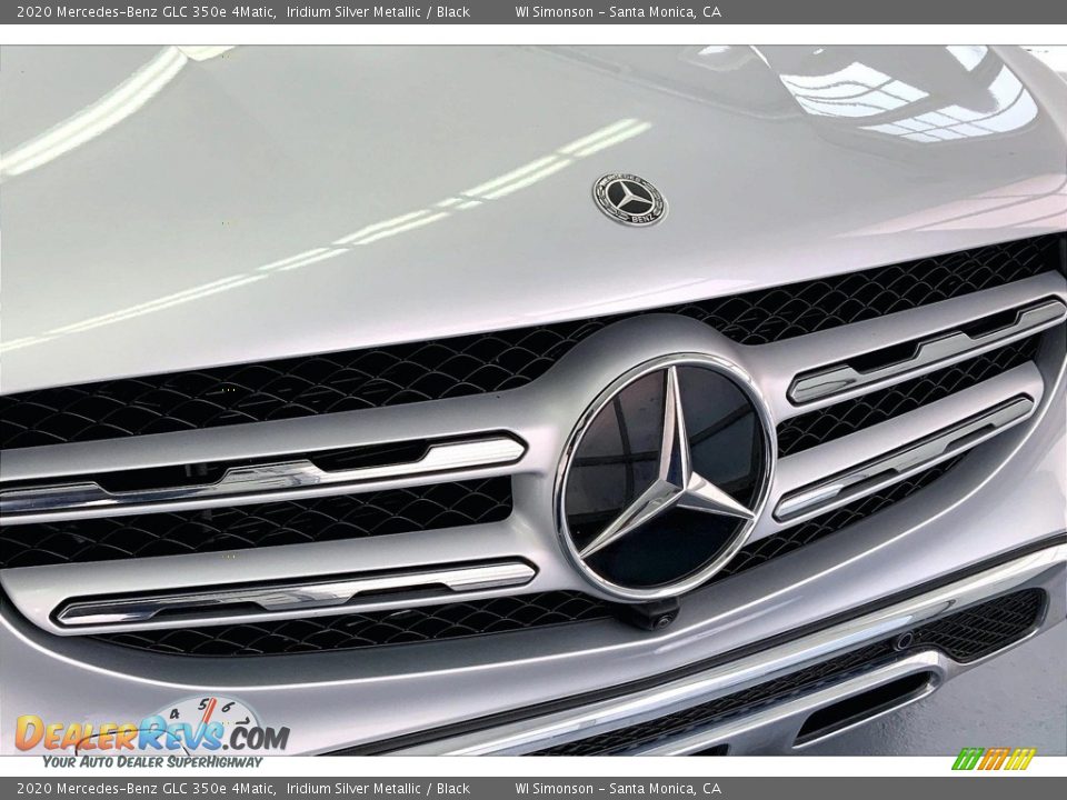 2020 Mercedes-Benz GLC 350e 4Matic Iridium Silver Metallic / Black Photo #29