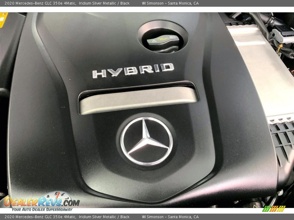 2020 Mercedes-Benz GLC 350e 4Matic Iridium Silver Metallic / Black Photo #31