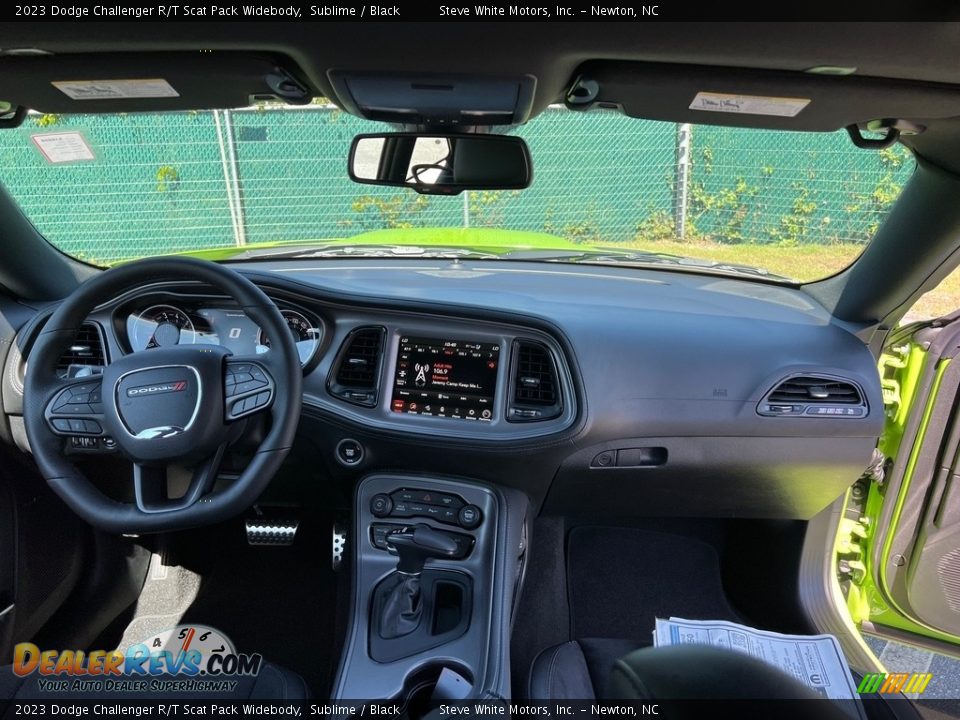 Dashboard of 2023 Dodge Challenger R/T Scat Pack Widebody Photo #12