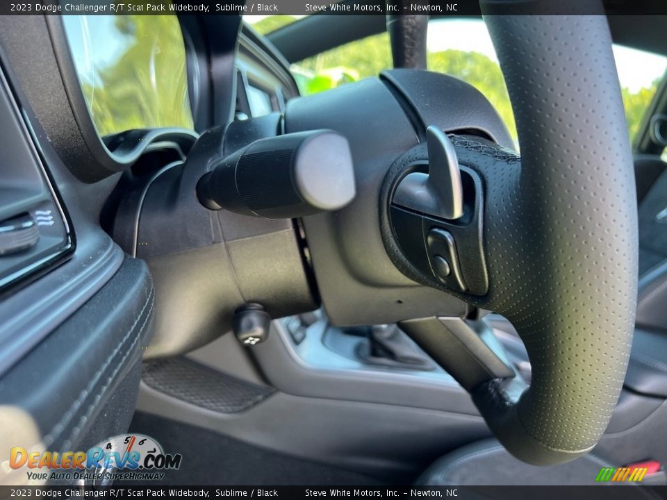 2023 Dodge Challenger R/T Scat Pack Widebody Steering Wheel Photo #14