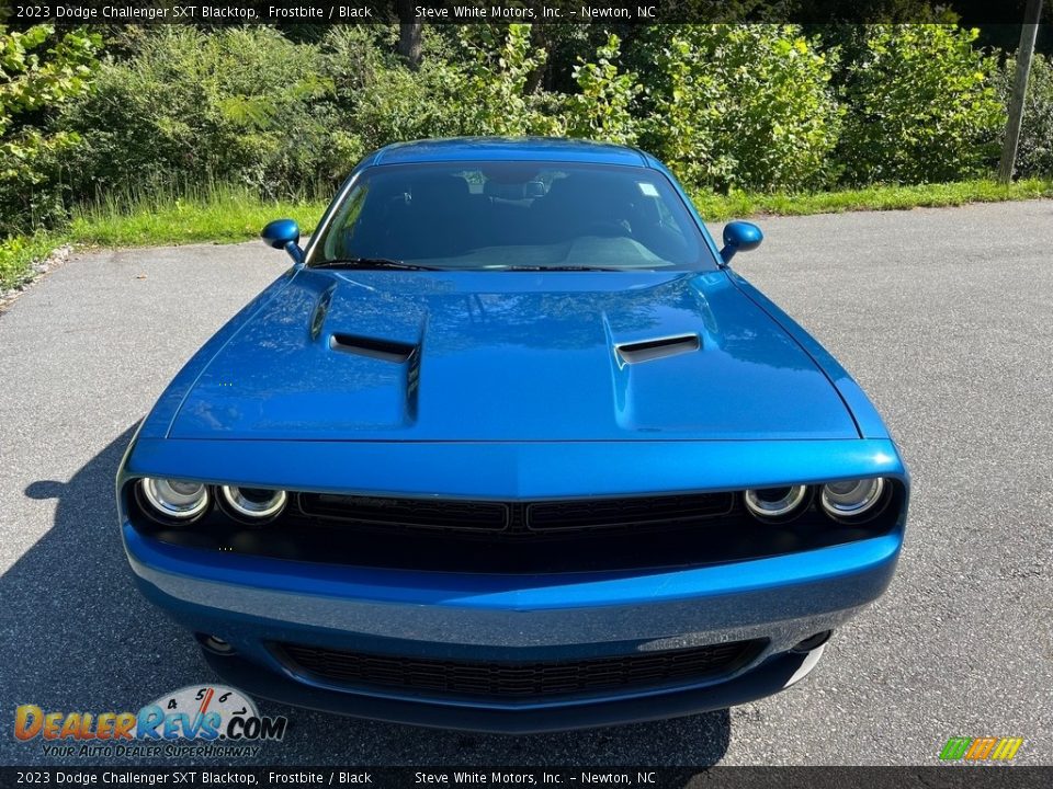 2023 Dodge Challenger SXT Blacktop Frostbite / Black Photo #3