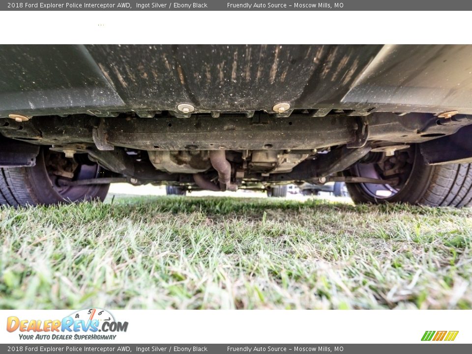 Undercarriage of 2018 Ford Explorer Police Interceptor AWD Photo #10