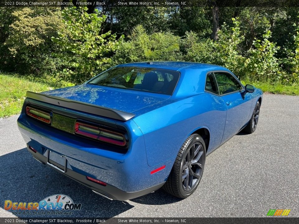 2023 Dodge Challenger SXT Blacktop Frostbite / Black Photo #6