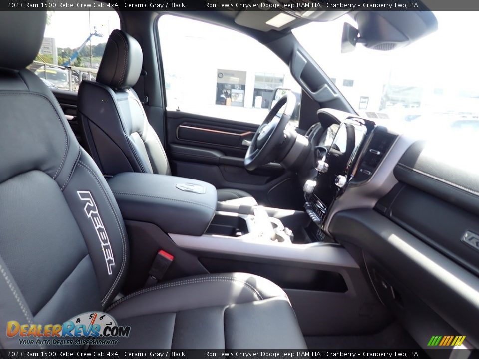 Front Seat of 2023 Ram 1500 Rebel Crew Cab 4x4 Photo #10