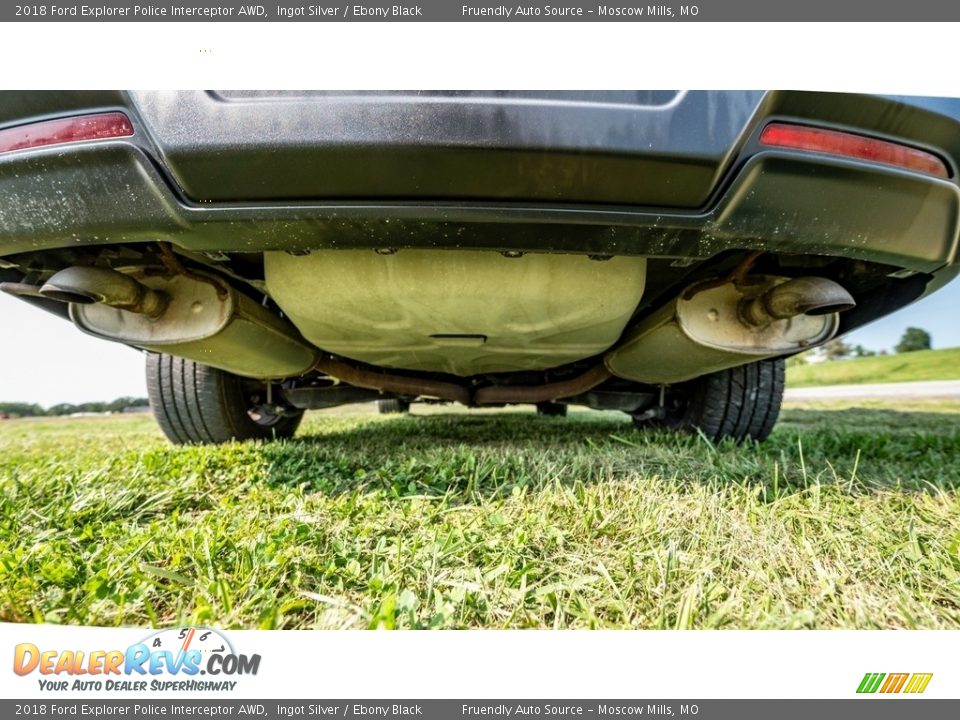 Undercarriage of 2018 Ford Explorer Police Interceptor AWD Photo #13