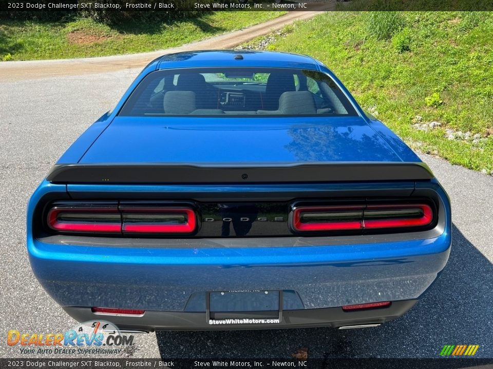 2023 Dodge Challenger SXT Blacktop Frostbite / Black Photo #7