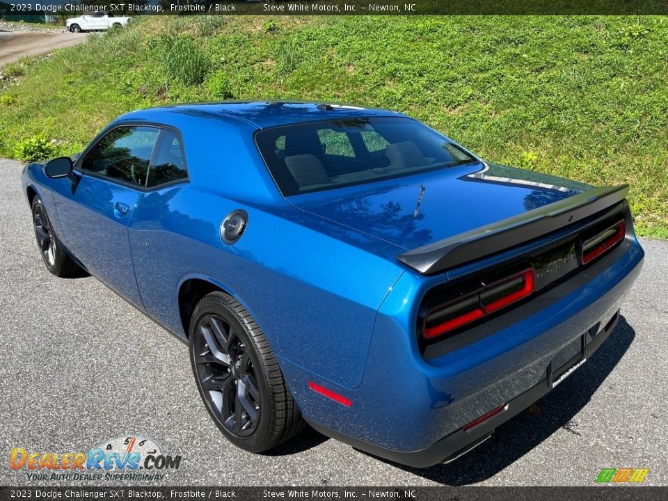 2023 Dodge Challenger SXT Blacktop Frostbite / Black Photo #8