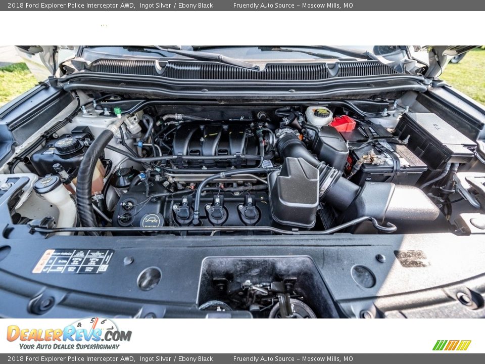 2018 Ford Explorer Police Interceptor AWD 3.7 Liter DOHC 24-Valve Ti-VCT V6 Engine Photo #16