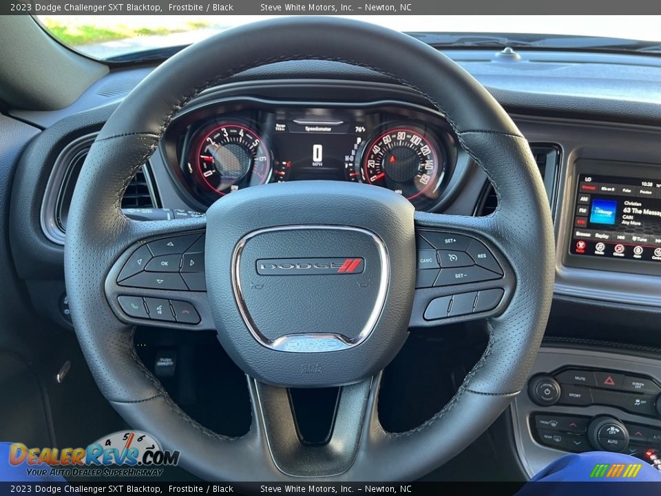 2023 Dodge Challenger SXT Blacktop Frostbite / Black Photo #18