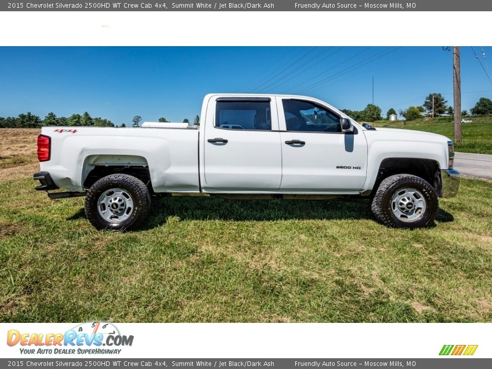 2015 Chevrolet Silverado 2500HD WT Crew Cab 4x4 Summit White / Jet Black/Dark Ash Photo #3