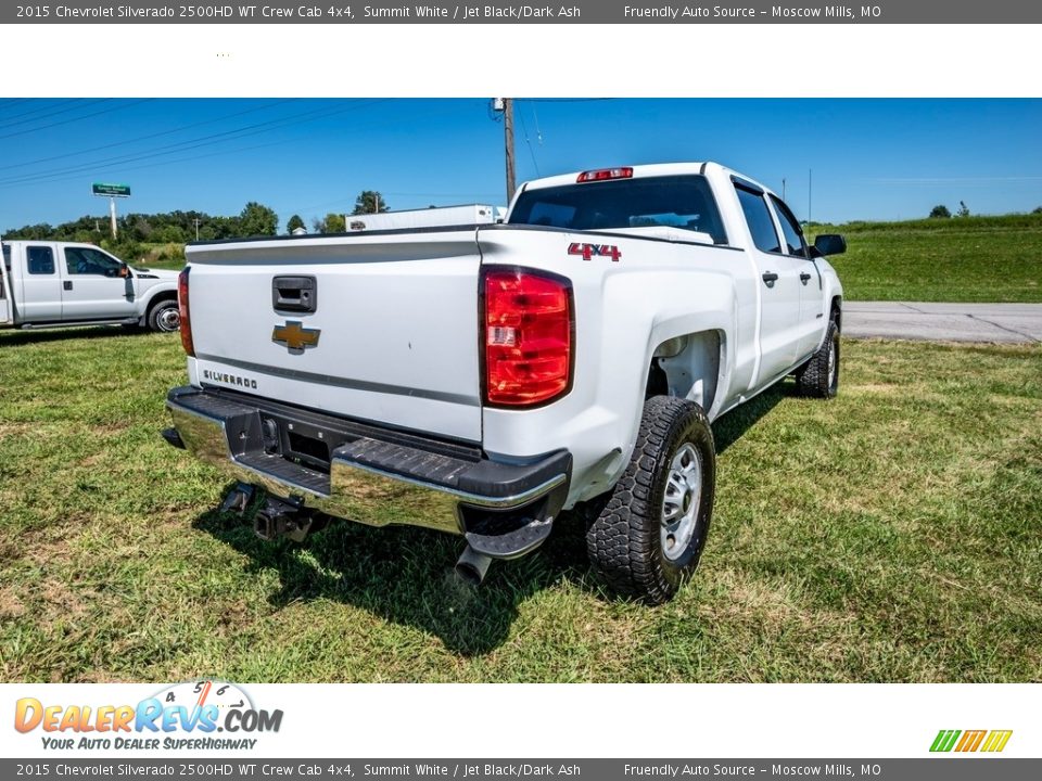 2015 Chevrolet Silverado 2500HD WT Crew Cab 4x4 Summit White / Jet Black/Dark Ash Photo #4