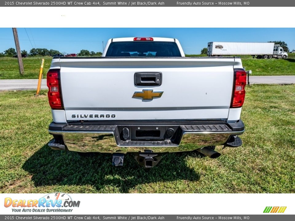 2015 Chevrolet Silverado 2500HD WT Crew Cab 4x4 Summit White / Jet Black/Dark Ash Photo #5