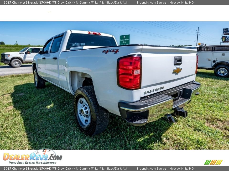 2015 Chevrolet Silverado 2500HD WT Crew Cab 4x4 Summit White / Jet Black/Dark Ash Photo #6