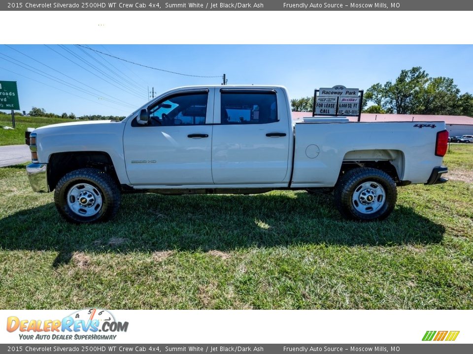 2015 Chevrolet Silverado 2500HD WT Crew Cab 4x4 Summit White / Jet Black/Dark Ash Photo #7