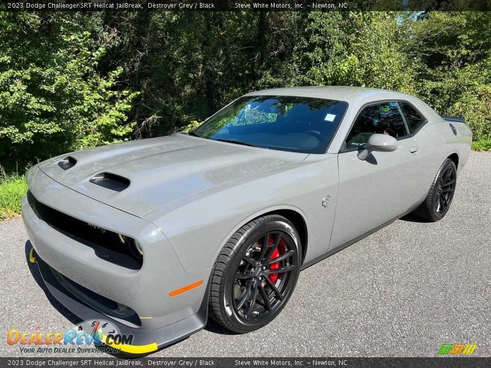 2023 Dodge Challenger SRT Hellcat JailBreak Destroyer Grey / Black Photo #2