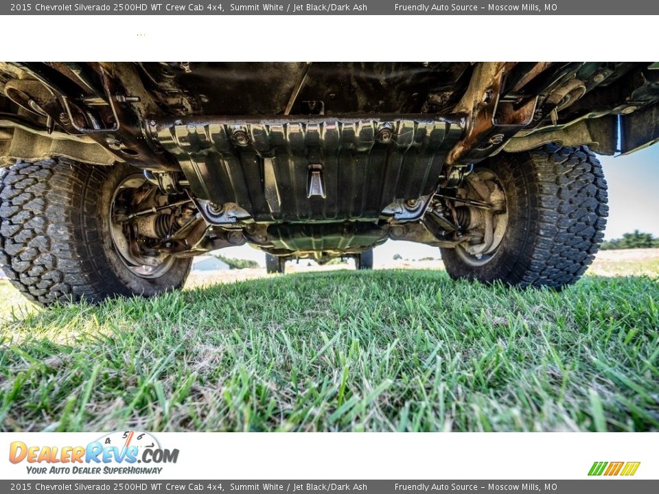 2015 Chevrolet Silverado 2500HD WT Crew Cab 4x4 Summit White / Jet Black/Dark Ash Photo #10