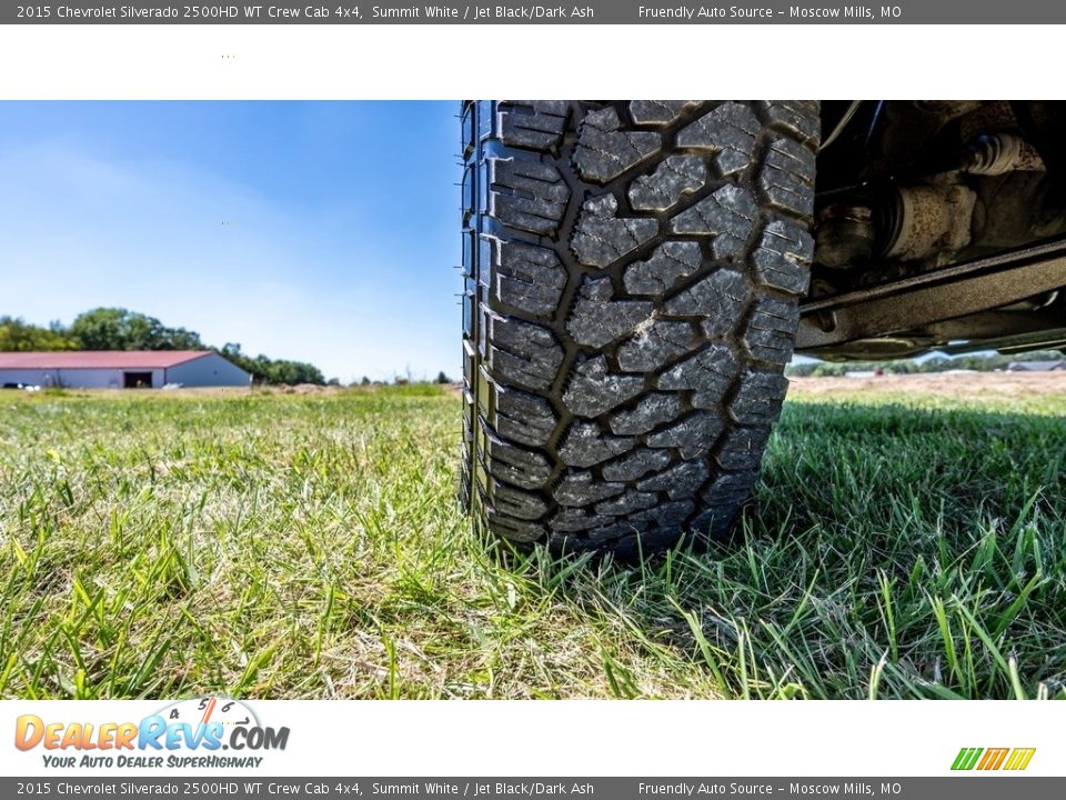 2015 Chevrolet Silverado 2500HD WT Crew Cab 4x4 Summit White / Jet Black/Dark Ash Photo #11