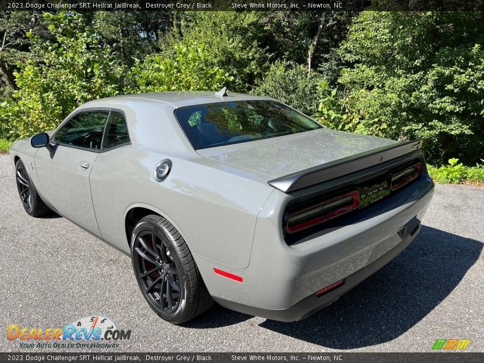 2023 Dodge Challenger SRT Hellcat JailBreak Destroyer Grey / Black Photo #8