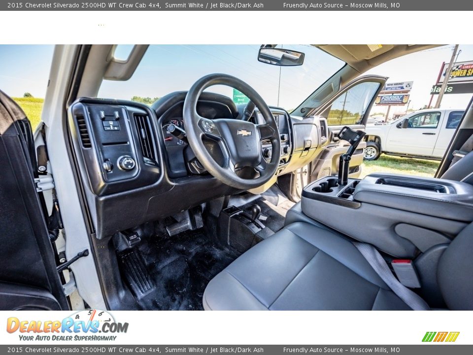 2015 Chevrolet Silverado 2500HD WT Crew Cab 4x4 Summit White / Jet Black/Dark Ash Photo #19