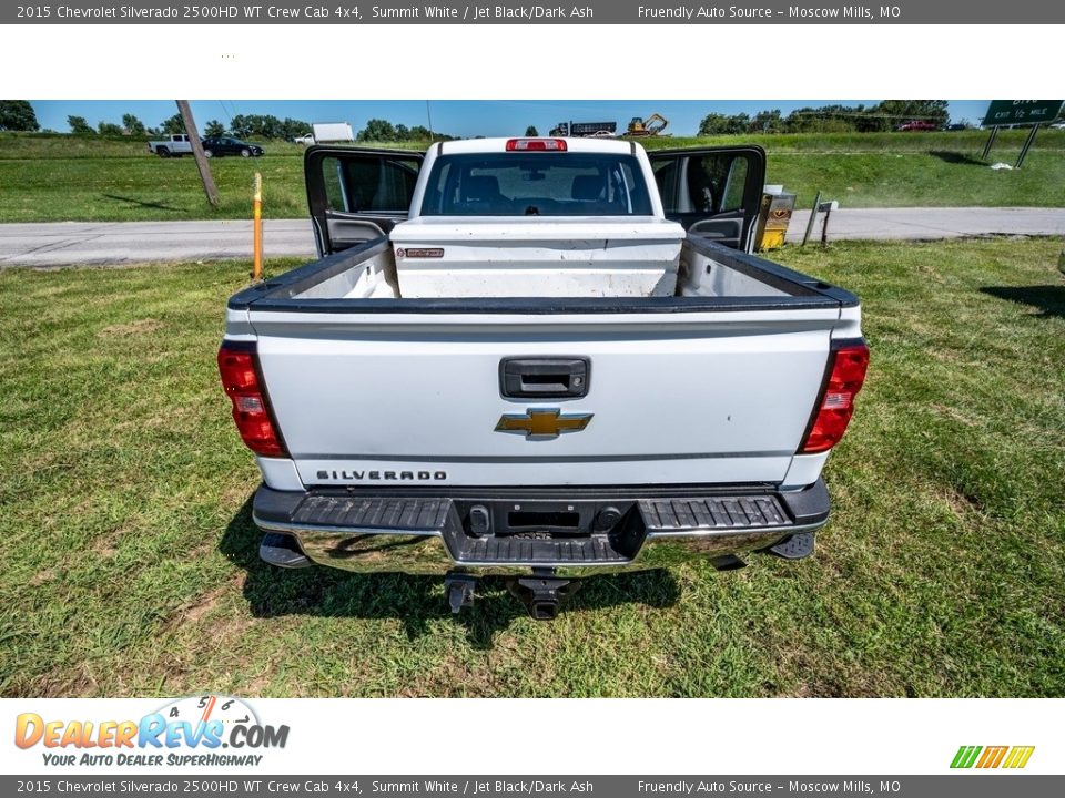 2015 Chevrolet Silverado 2500HD WT Crew Cab 4x4 Summit White / Jet Black/Dark Ash Photo #21